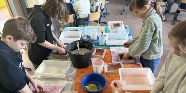 Lernwerkstatt Recycling mit Schwerpunkt Papier